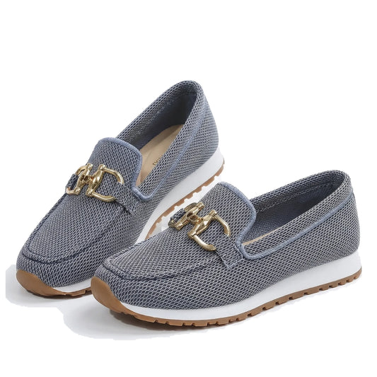 Womens Orthopaedic Loafers Extra Wide Mesh Slip On Walking Shoes