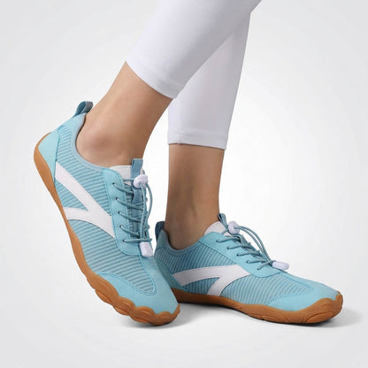 Unisex wide fit, cushioned comfort, breathable upper walking shoes with lightweight design and everyday walking