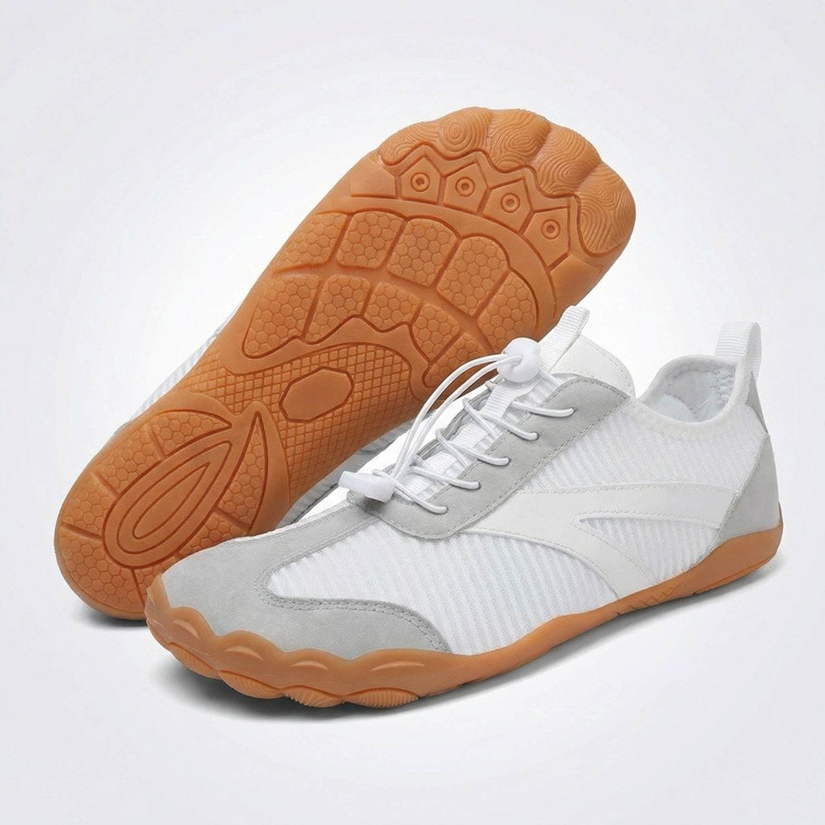 Unisex wide fit, cushioned comfort, breathable upper walking shoes with lightweight design and everyday walking
